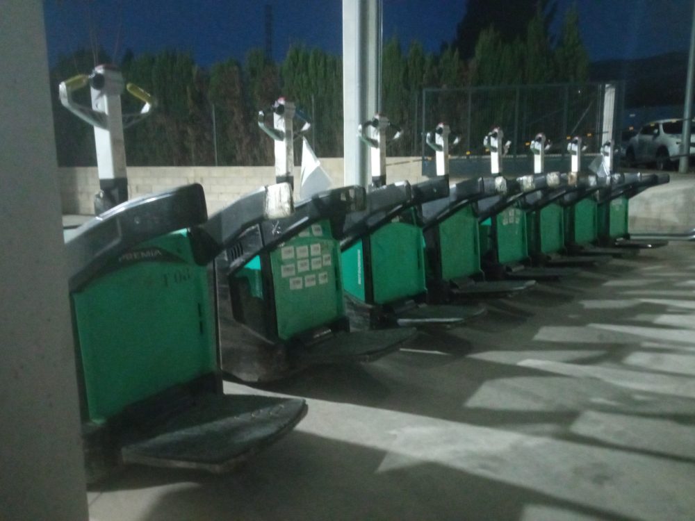 Lote 8 Transpaletas Mitsubishi PVB-20 N-2 PRECIO: 9600€ - Imagen 2