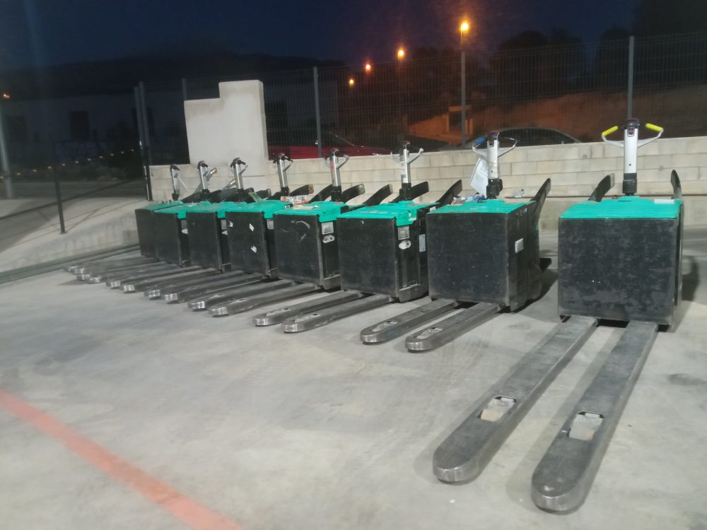 Lote 8 Transpaletas Mitsubishi PVB-20 N-2 PRECIO: 9600€ - Imagen 3
