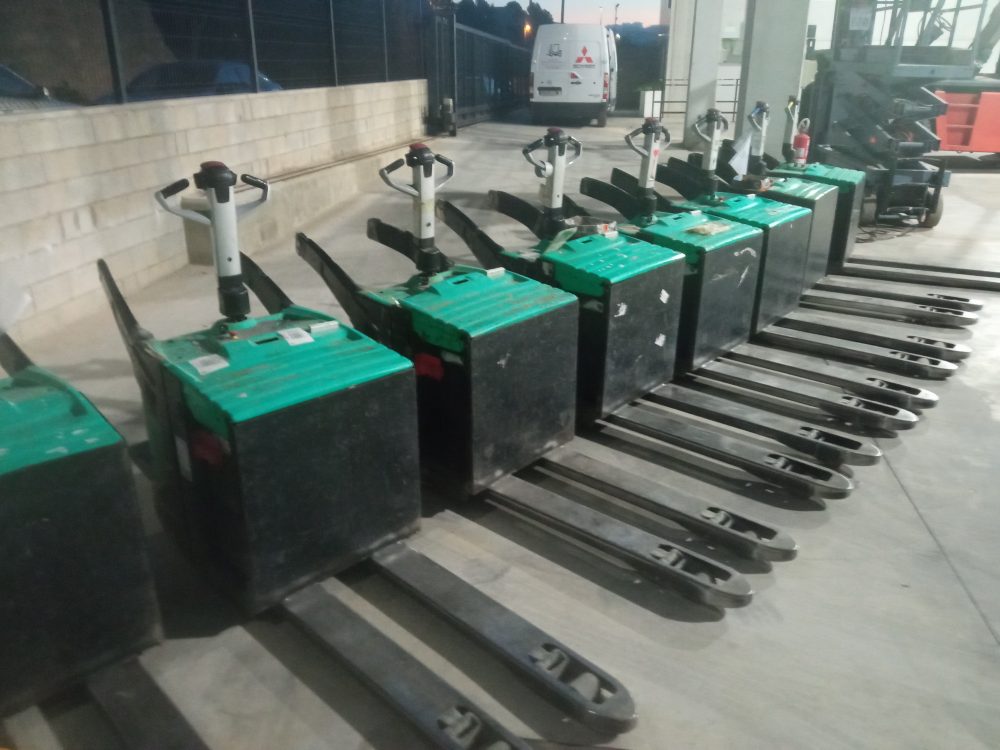 Lote 8 Transpaletas Mitsubishi PVB-20 N-2 PRECIO: 9600€ - Imagen 5