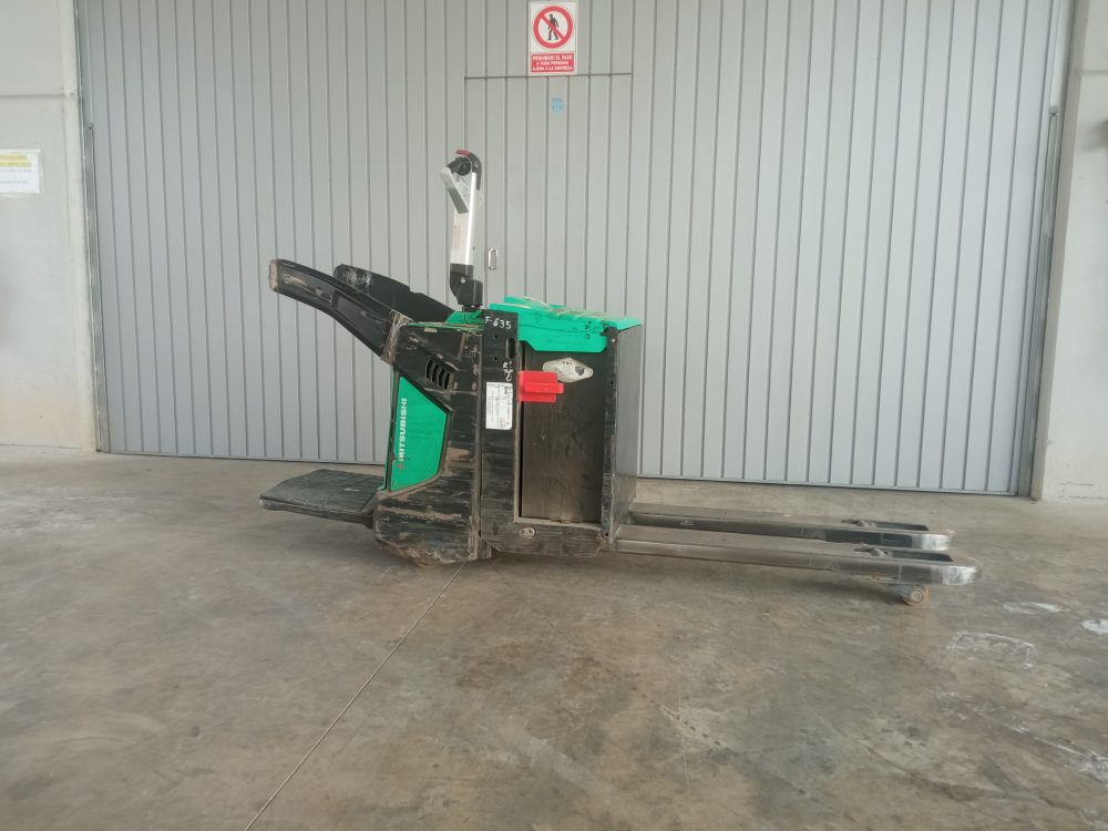 Transpaleta Eléctrica Mitsubishi-PVB20N2 -Ocasión- RF-635 - PRECIO: 1300€ - Imagen 2