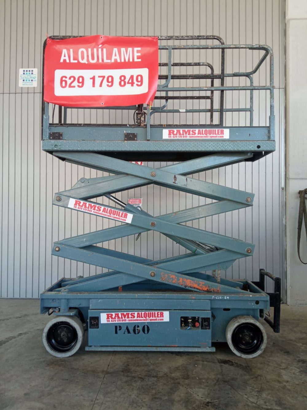 PLATAFORMA ELEVADORA ELÉCTRICA 8 M- JLG - SERVICIO ALQUILER - PRECIO: 37€/día - Imagen 2