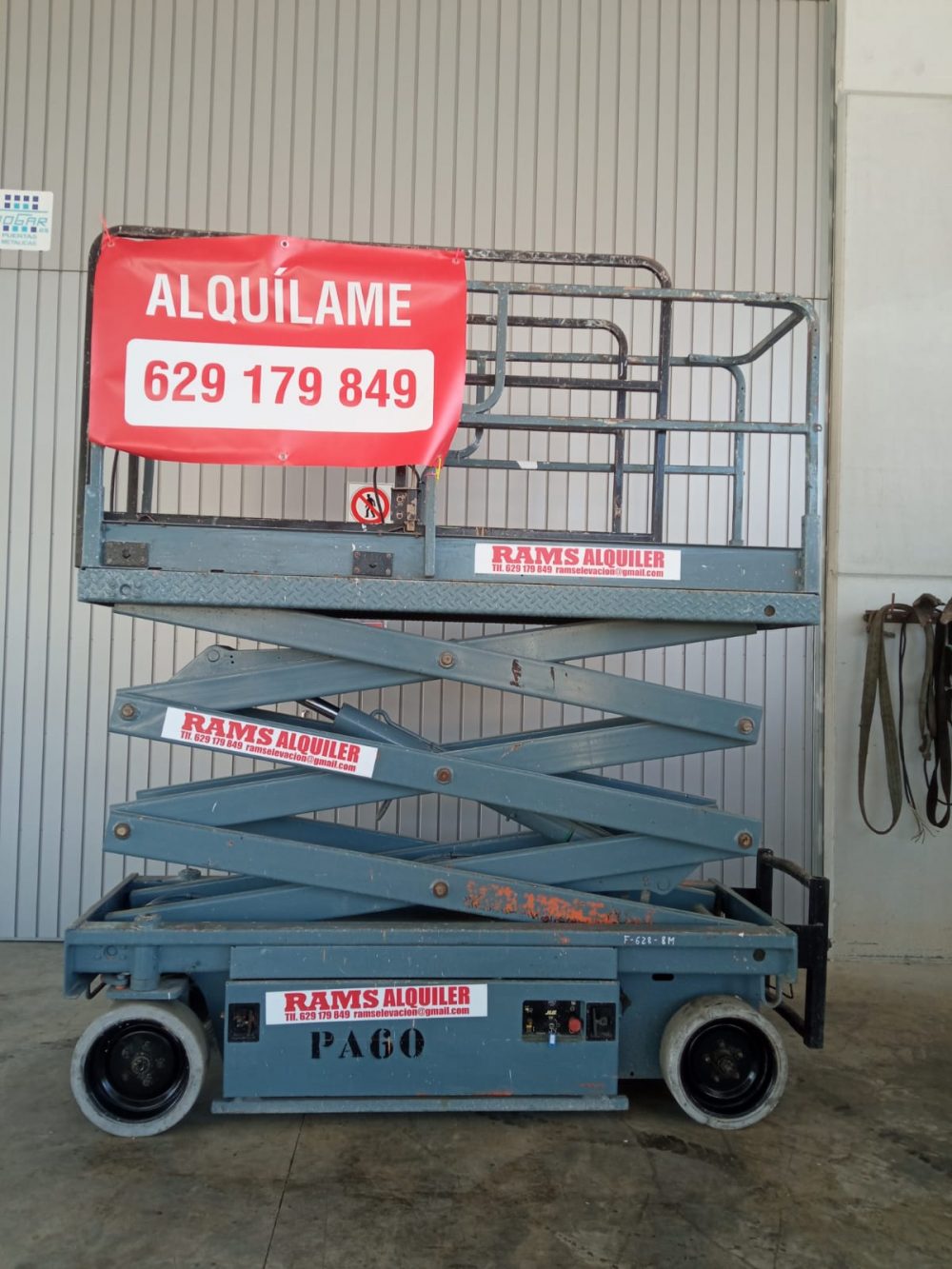PLATAFORMA ELEVADORA ELÉCTRICA 8 M- JLG - SERVICIO ALQUILER - PRECIO: 37€/día - Imagen 11