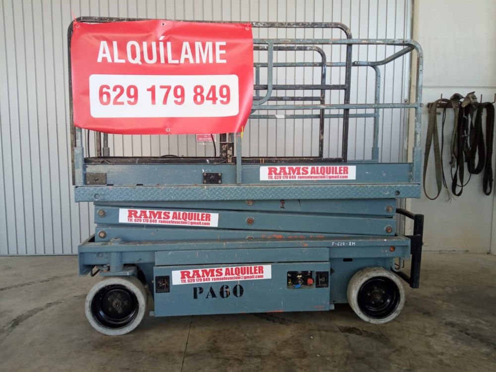 PLATAFORMA ELEVADORA ELÉCTRICA 8 M- JLG - SERVICIO ALQUILER - PRECIO: 37€/día - Imagen 3