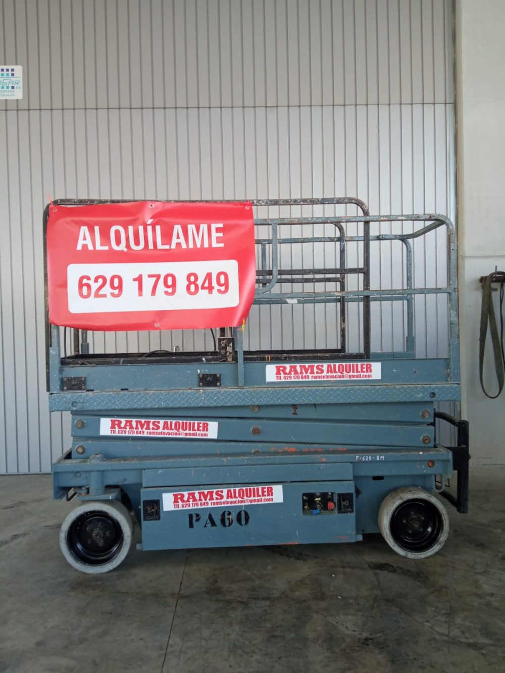 PLATAFORMA ELEVADORA ELÉCTRICA 8 M- JLG - SERVICIO ALQUILER - PRECIO: 37€/día - Imagen 8