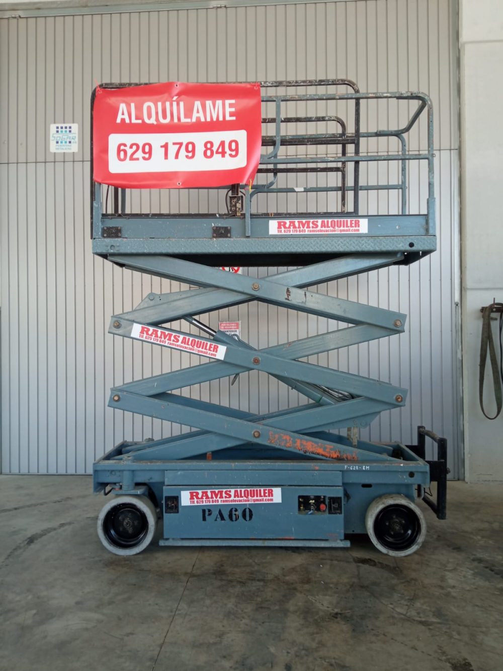 PLATAFORMA ELEVADORA ELÉCTRICA 8 M- JLG - SERVICIO ALQUILER - PRECIO: 37€/día - Imagen 12