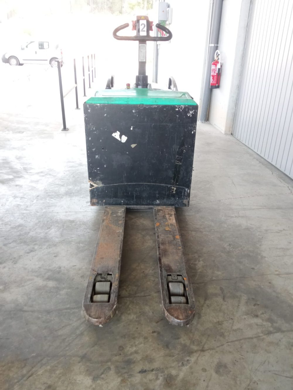 Transpaleta Eléctrica Mitsubishi PBV20N -Usada- Ref-ES-365 - PRECIO.: 1.100€ - Imagen 5