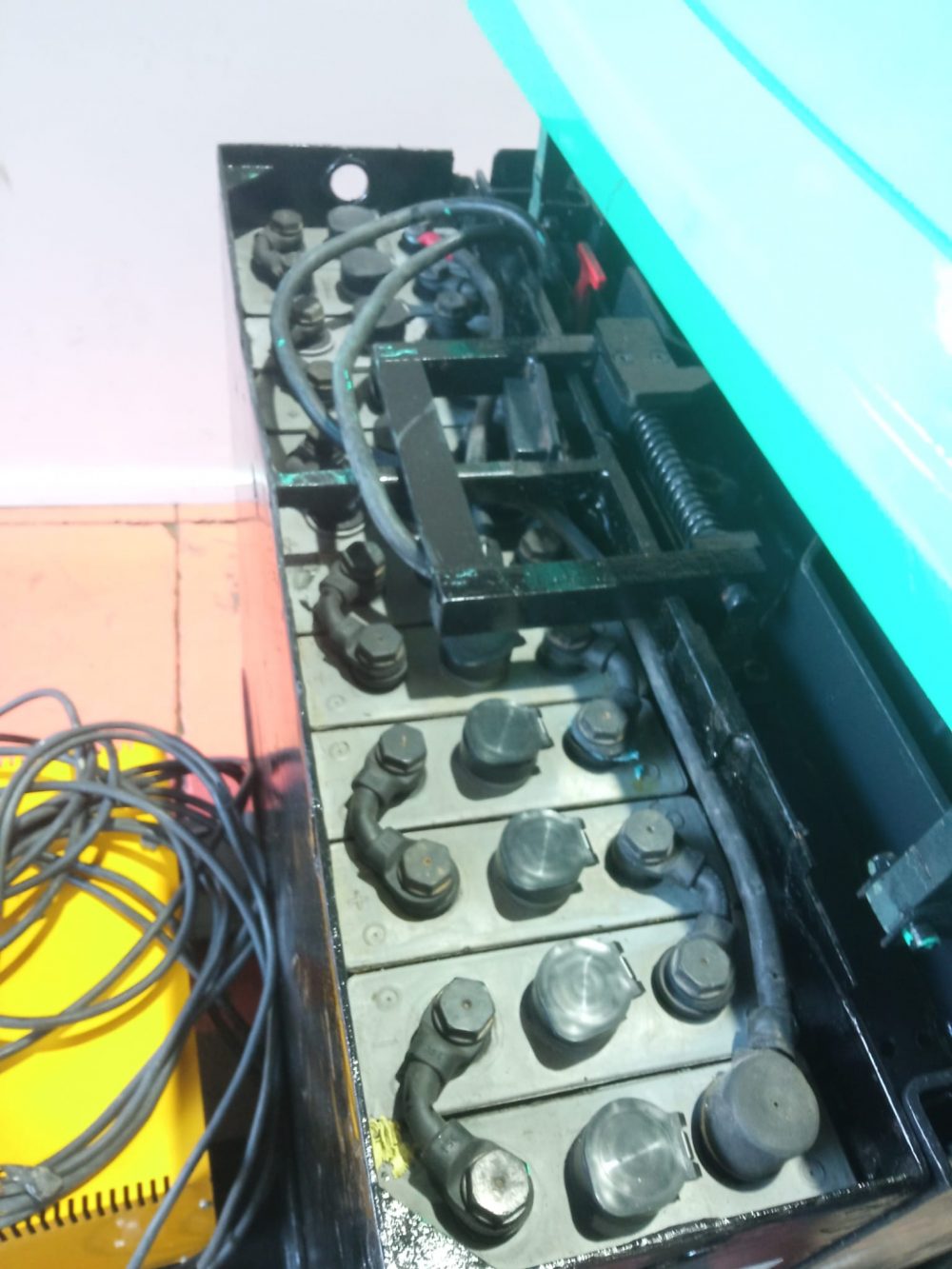 Transpaleta Eléctrica Mitsubishi usada PBV-20-N PRECIO.: 2.700€ - Imagen 9