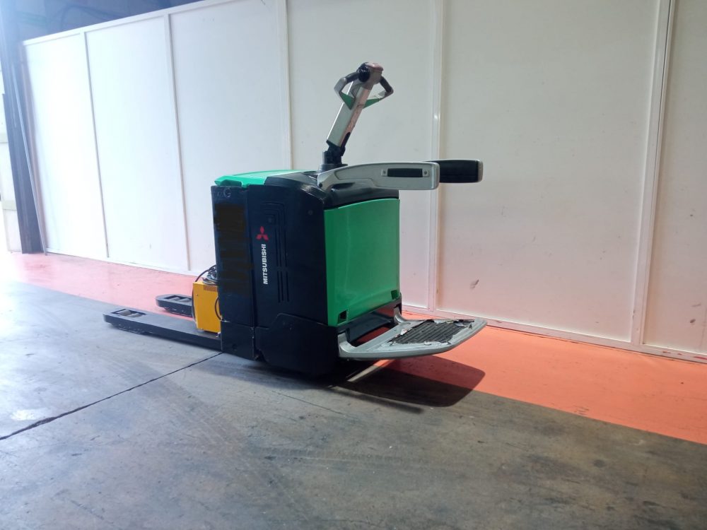 Transpaleta Eléctrica Mitsubishi usada PBV-20-N PRECIO.: 2.700€ - Imagen 2
