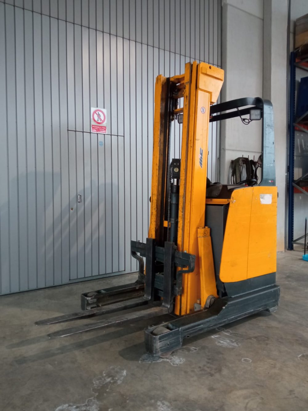 Carretilla Retráctil MIC/JUNGHEINRICH ETV114 - Ocasión - PRECIO: 4900€ - Imagen 2