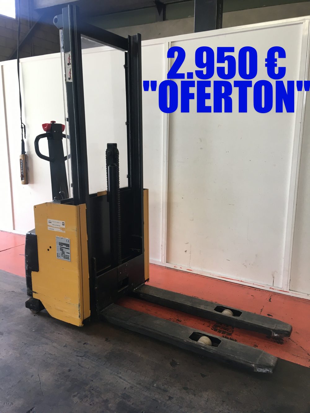 APILADOR ELÉCTRICO MIC G100B - CON BATERÍA TRACCIÓN NUEVA - OCASIÓN- PRECIO: 2.950 € - Imagen 7