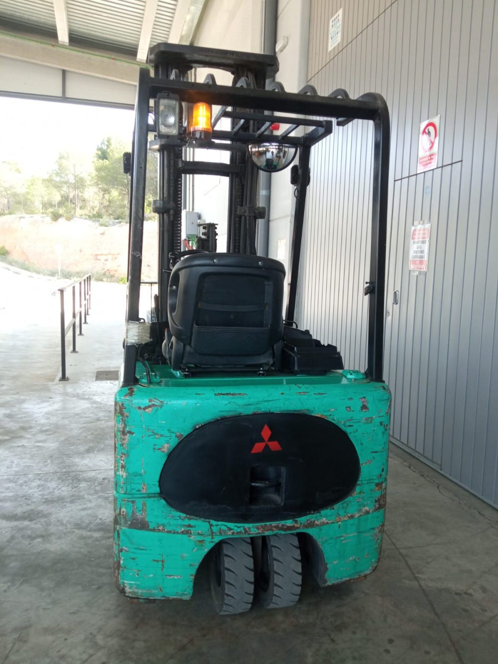 CARRETILLA ELEVADORA ELÉCTRICA MITSUBISHI-CATERPILLAR EP16KT - PRECIO: 6.700 € - Imagen 8