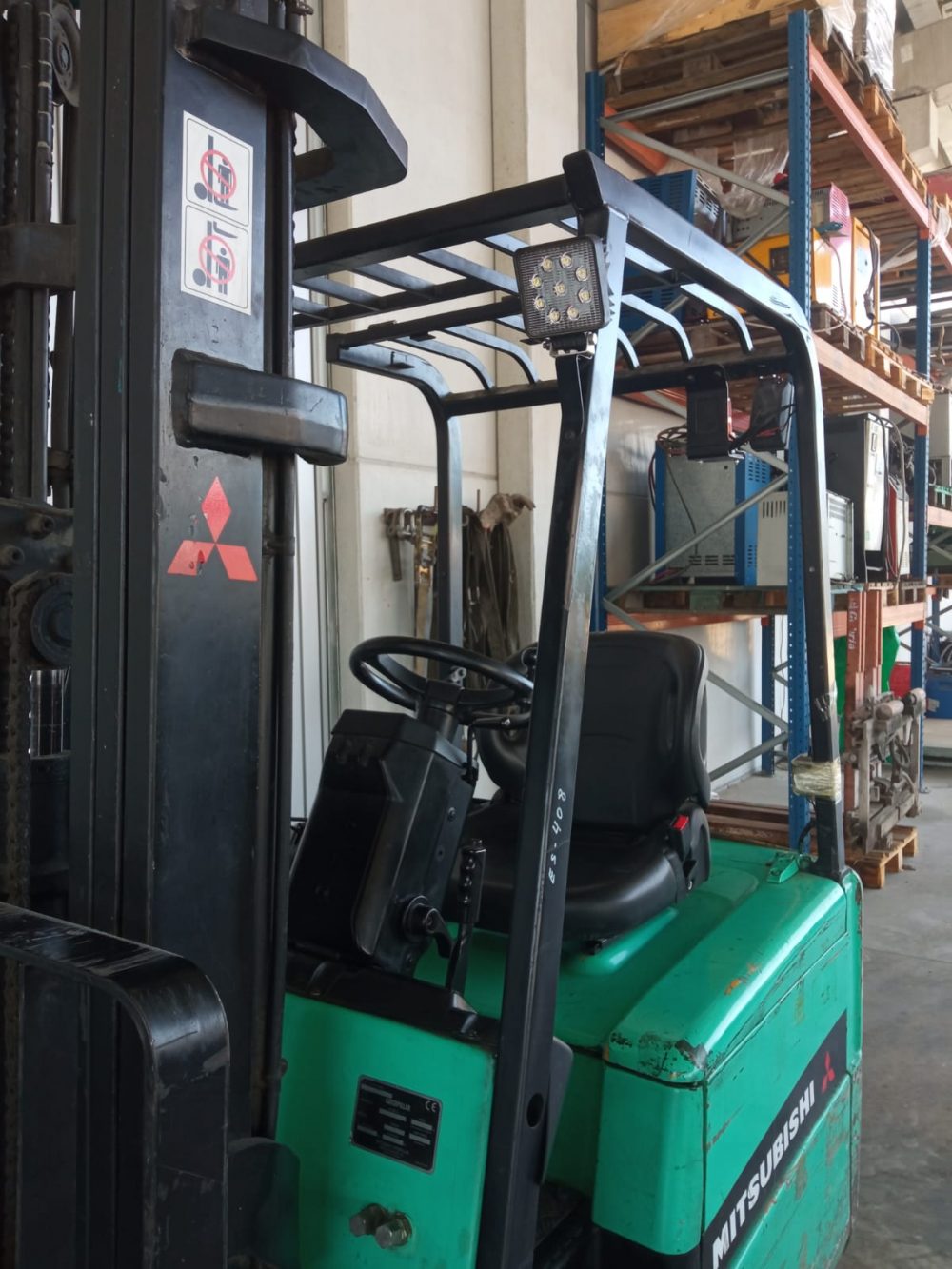 CARRETILLA ELEVADORA ELÉCTRICA MITSUBISHI-CATERPILLAR EP16KT - PRECIO: 6.700 € - Imagen 13