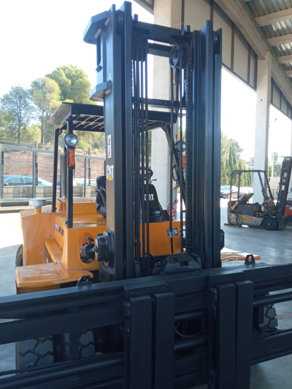 CARRETILLA ELEVADORA DIÉSEL CATERPILLAR DP70 -PRECIO: 22.800 € - Imagen 10