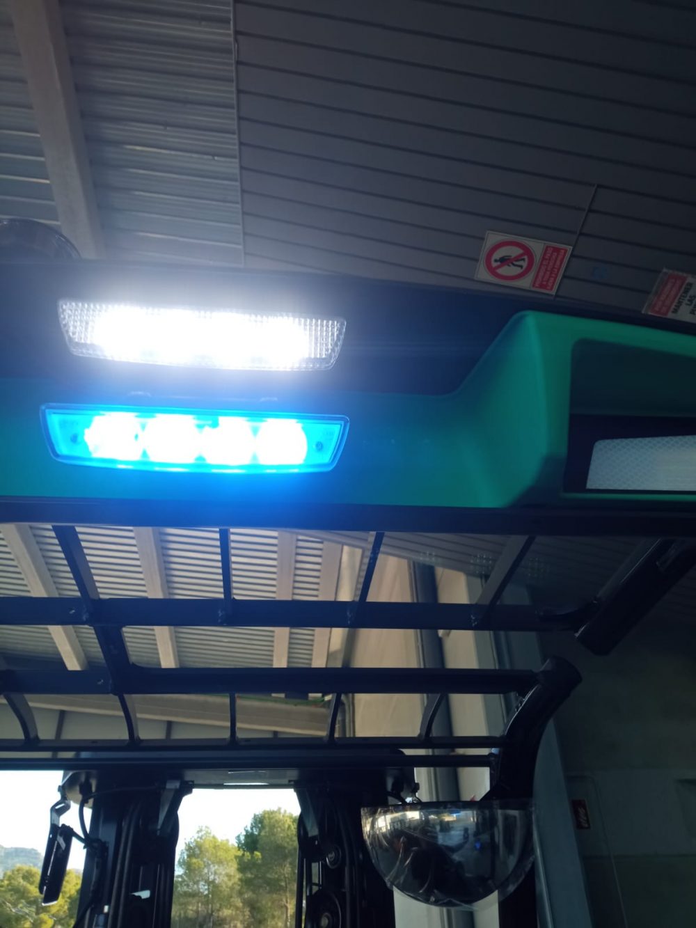 CARRETILLA ELEVADORA ELÉCTRICA MITSUBISHI FB18CN2 18 EDÍA Litio-NUEVA-PRECIO: 43.700 € - Imagen 8