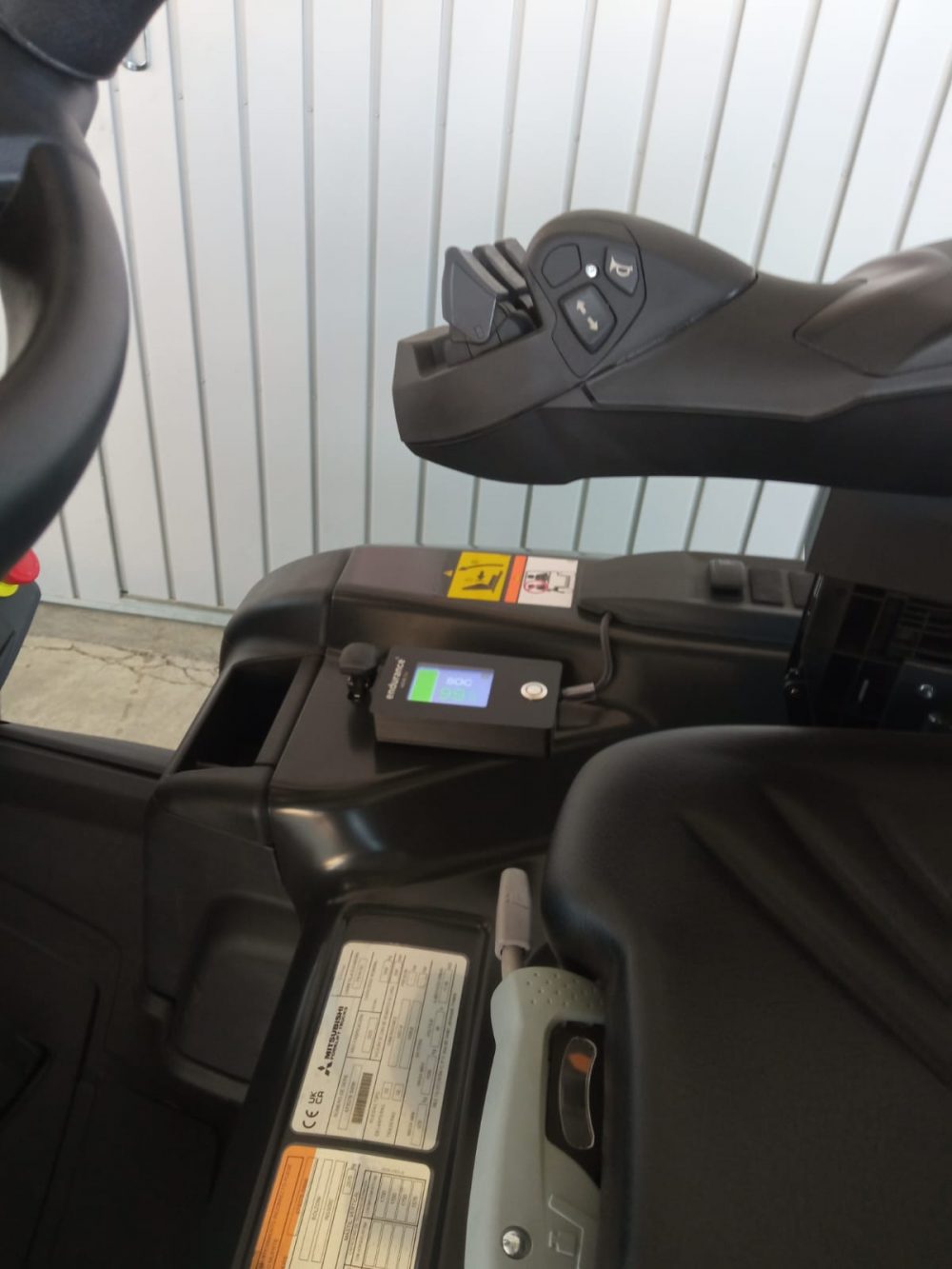 CARRETILLA ELEVADORA ELÉCTRICA MITSUBISHI FB18CN2 18 EDÍA Litio-NUEVA-PRECIO: 43.700 € - Imagen 9