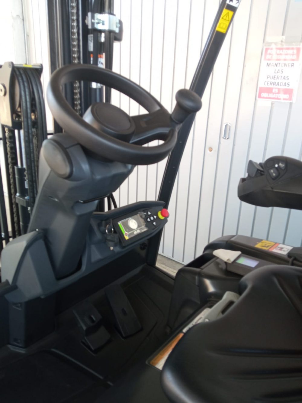 CARRETILLA ELEVADORA ELÉCTRICA MITSUBISHI FB18CN2 18 EDÍA Litio-NUEVA-PRECIO: 43.700 € - Imagen 13
