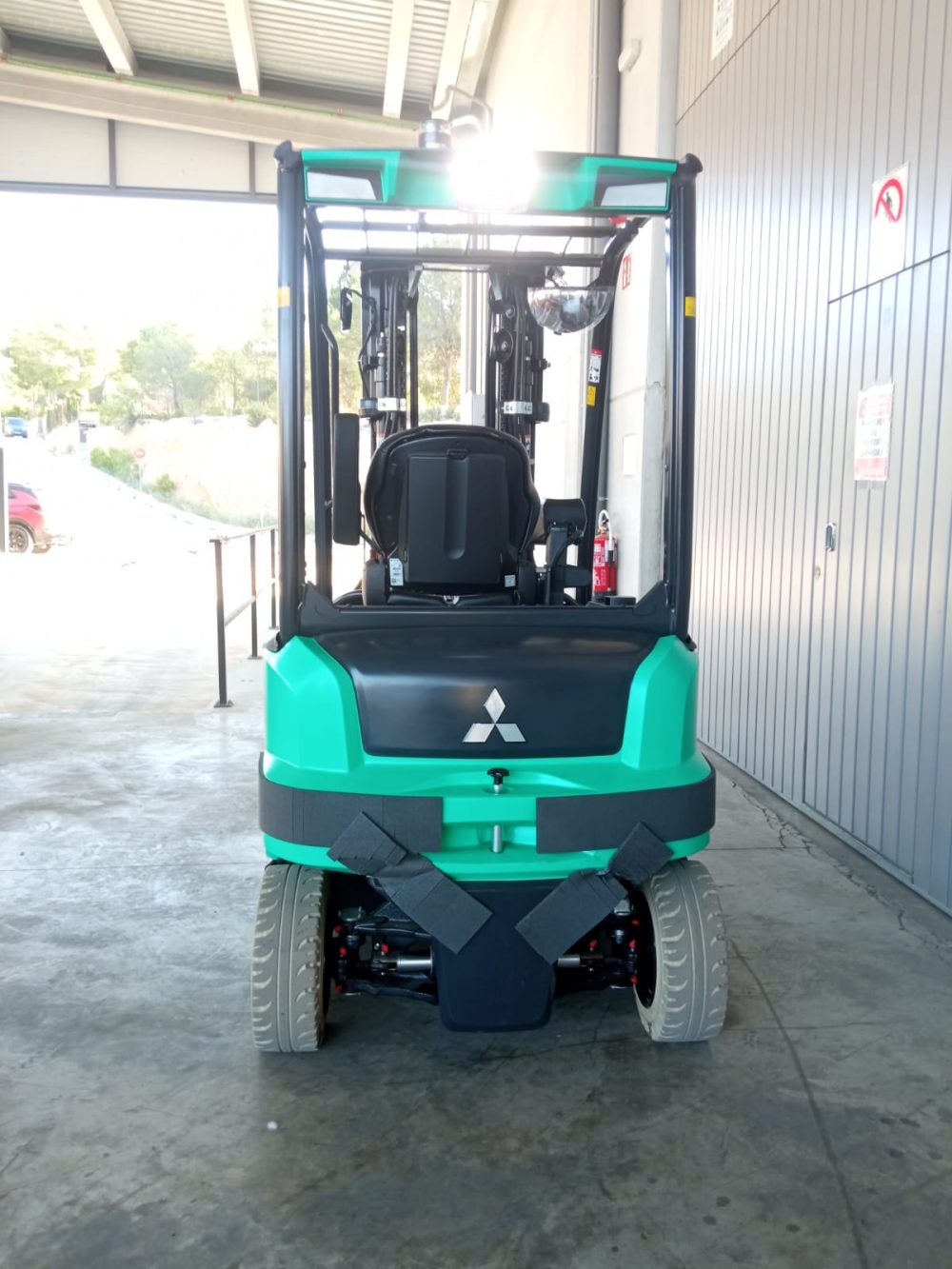 CARRETILLA ELEVADORA ELÉCTRICA MITSUBISHI FB18CN2 18 EDÍA Litio-NUEVA-PRECIO: 43.700 € - Imagen 20
