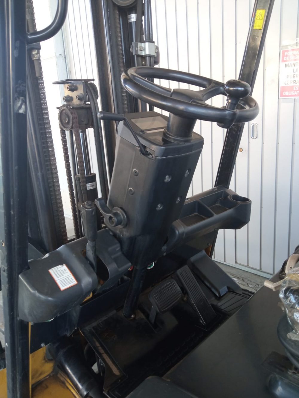 CARRETILLA ELEVADORA ELÉCTRICA USADA CATERPILLAR EP16NT - PRECIO: 8.900 € - Imagen 12